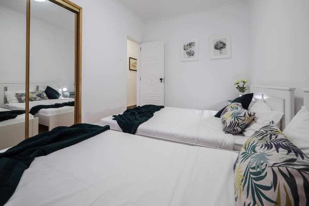 Apart Lisboa Confortavel 2 Quartos Com Terraco オディヴェーラス エクステリア 写真